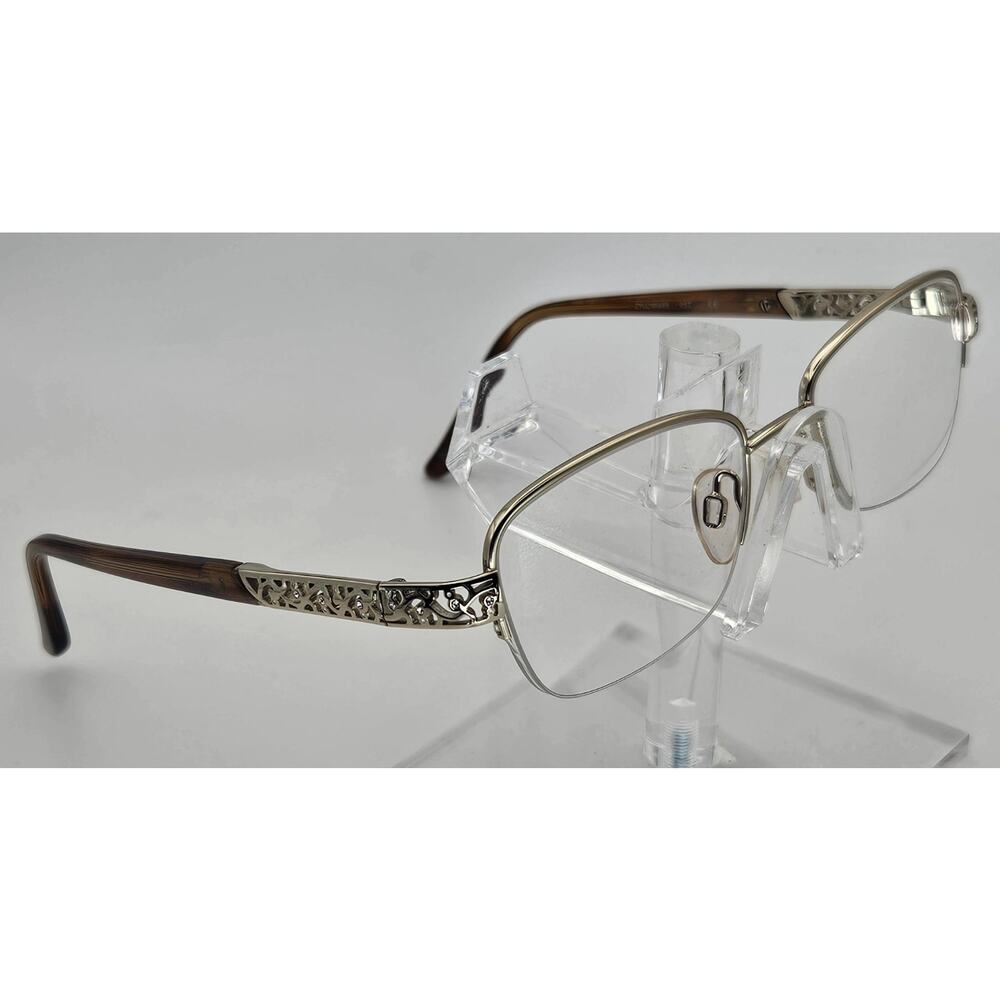 Sophia Loren Beau Rivage 73 Zyloware 057 Metal Eyeglass Frames 50-18-135. K7